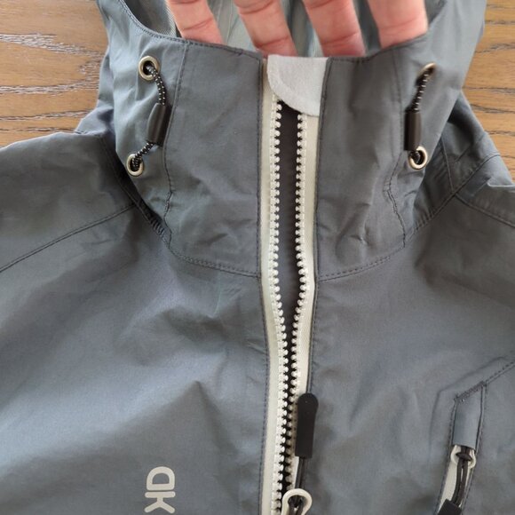 Little Donkey Andy long sleeve zipper front hooded high low lightweight Jacket S - Picture 15 of 16